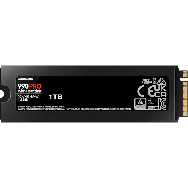 Накопичувач SSD NVMe M.2 1000GB Samsung 990 PRO Heatsink (MZ-V9P1T0CW) - зображення 2