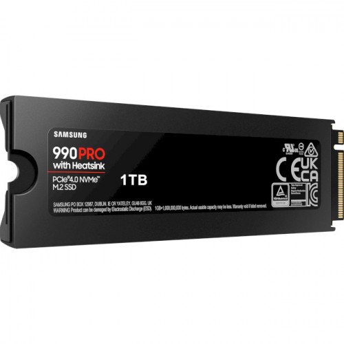 Накопичувач SSD NVMe M.2 1000GB Samsung 990 PRO Heatsink (MZ-V9P1T0CW) - зображення 4