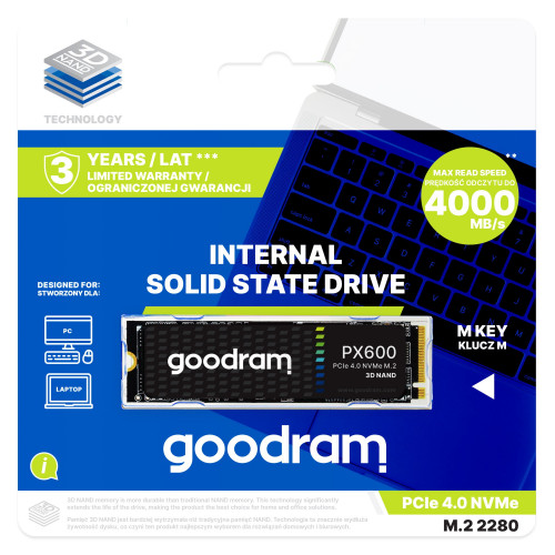 Накопичувач SSD NVMe M.2 250GB Goodram PX600 (SSDPR-PX600-250-80) - зображення 5