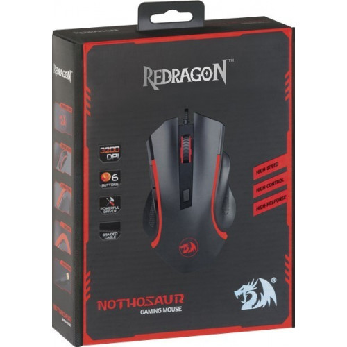 Мишка Redragon Nothosaur Black - зображення 9