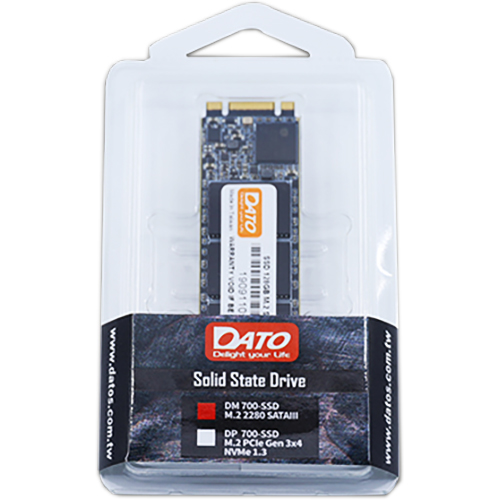 Накопичувач SSD M.2 256GB DATO DM700 (DM700SSD-256GB) - зображення 2