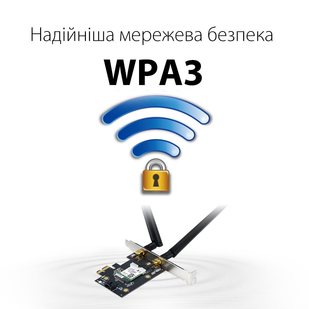 Мережева карта Wireless ASUS PCE-AX1800 - зображення 5