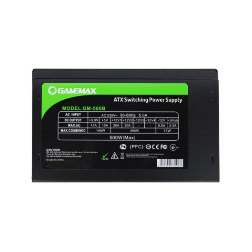 БЖ GameMax 500Вт (GM-500B) - зображення 4
