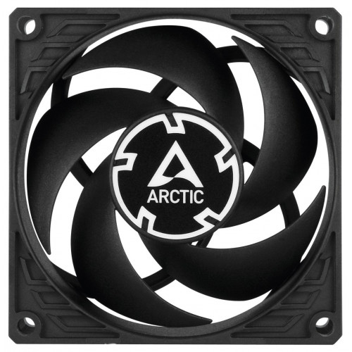 Вентилятор для корпусів 80мм  Arctic P8 PWM PST Black (ACFAN00150A) - зображення 1