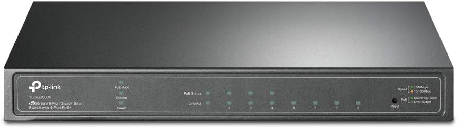 Комутатор Switch TP-Link TL-SG2008P JetStream - зображення 1