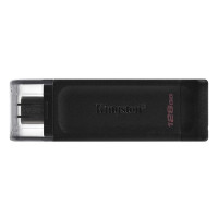 Флеш пам'ять USB 128Gb Kingston DataTraveler 70 USB3.2 Gen 1 Type C