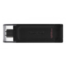 Флеш пам'ять USB 128Gb Kingston DataTraveler 70 USB3.2 Gen 1 Type C - зображення 1