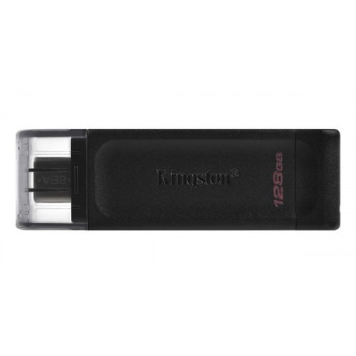 Флеш пам'ять USB 128Gb Kingston DataTraveler 70 USB3.2 Gen 1 Type C - зображення 1