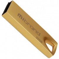 Флеш пам'ять USB 32 Gb Mibrand Taipan Gold USB2.0, метал