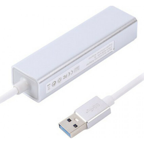 Мережевий адаптер + USB Hub Maxxter (NEAH-3P-01) - зображення 2