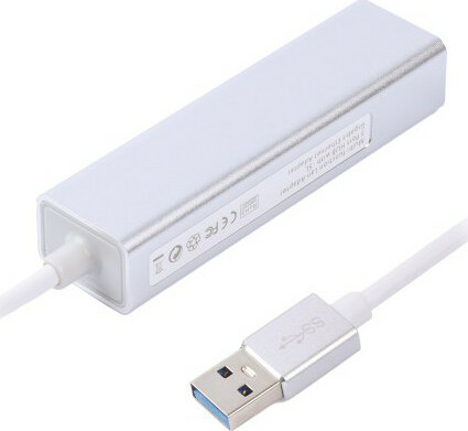 Мережевий адаптер + USB Hub Maxxter (NEAH-3P-01) - зображення 2