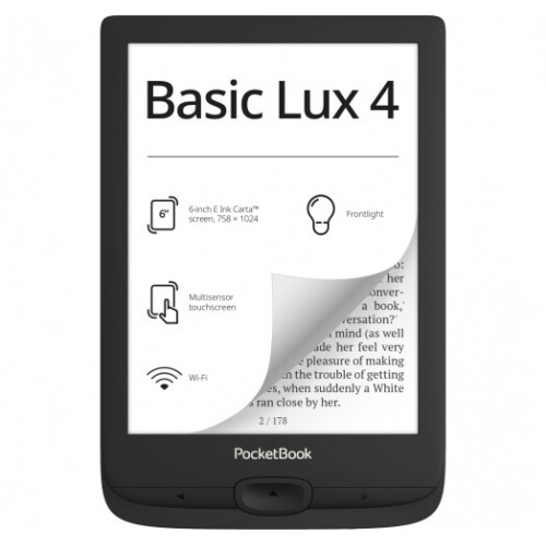 Електронна книга PocketBook 618 Basic Lux 4 (PB618-P-CIS) - зображення 1