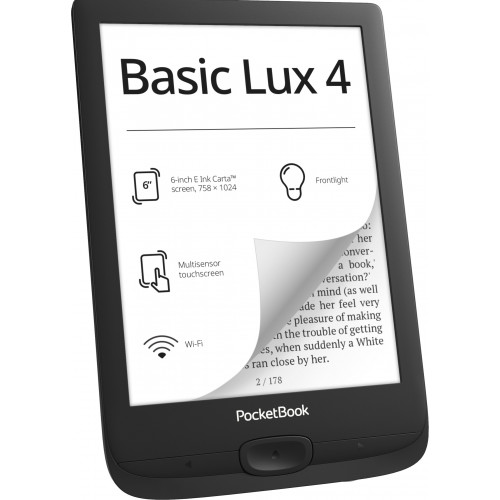 Електронна книга PocketBook 618 Basic Lux 4 (PB618-P-CIS) - зображення 3