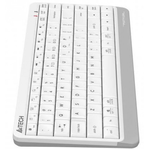 Клавіатура A4-Tech FBK11 Wireless White - зображення 3