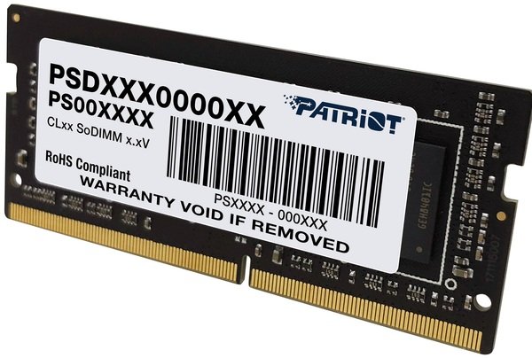 Пам'ять DDR4-3200 16 Gb Patriot Signature Line 3200MHz SoDIMM - зображення 3