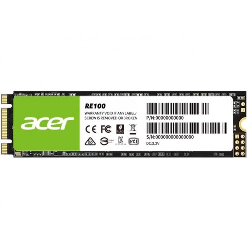 Накопичувач SSD M.2 256GB Acer RE100 (BL.9BWWA.113) - зображення 1