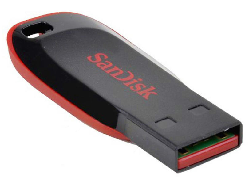 Флеш пам'ять USB 64 Gb SanDisk Cruzer Blade USB 2.0 (SDCZ50-064G-B35) - зображення 1