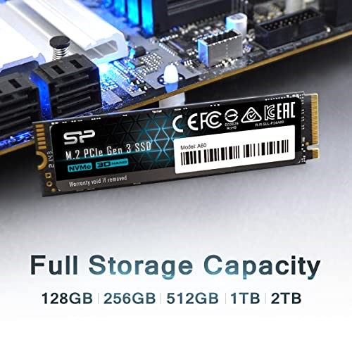 Накопичувач SSD NVMe M.2 2000GB Silicon Power A60 (SP002TBP34A60M28) - зображення 2