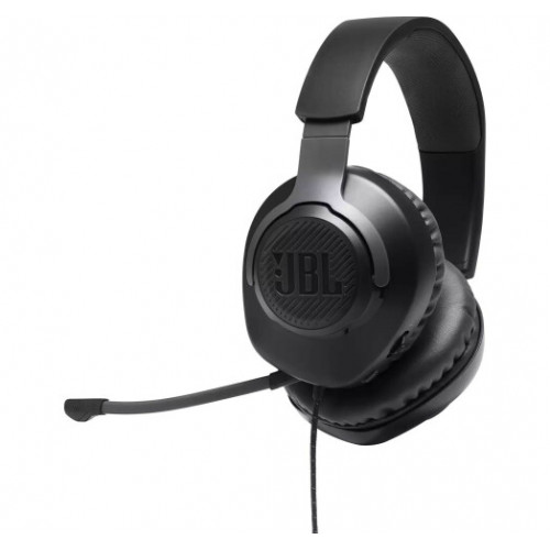 Гарнітура JBL Quantum 100 Black (JBLQUANTUM100BLK) - зображення 1