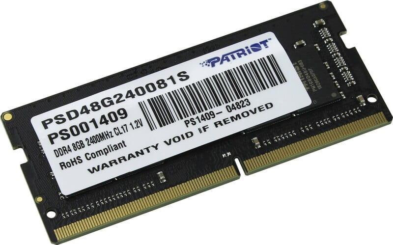 Пам'ять DDR4-2400 8 Gb Patriot SoDIMM - зображення 1