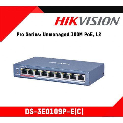 Комутатор Hikvision (DS-3E0109P-E - зображення 6