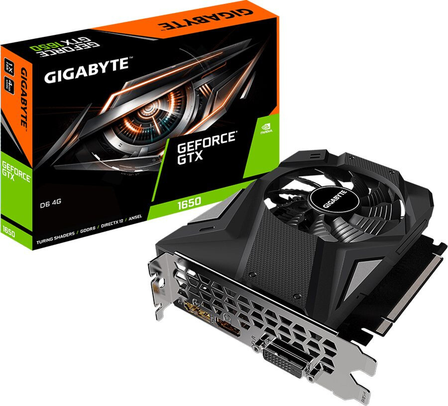 Відеокарта GeForce GTX1650 4 Gb GDDR6 Gigabyte (GV-N1656D6-4GD) - зображення 6