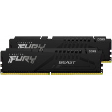 Пам'ять DDR5 RAM_64Gb (2x32Gb) 6000Mhz Kingston Fury Beast Black (KF560C40BBK2-64)
