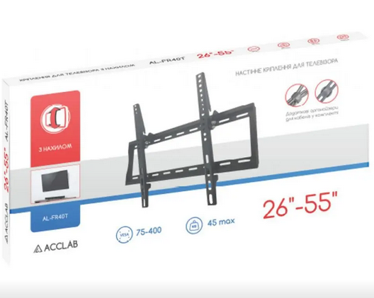 Настінне кріплення ACCLAB AL-FR40\/T - зображення 8
