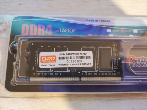 Пам'ять DDR4-2666 8 Gb Dato 2666MHz SoDIMM - зображення 2