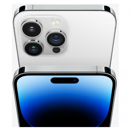 Смартфон Apple iPhone 14 Pro Max 256Gb Silver (MQ9V3) - зображення 8
