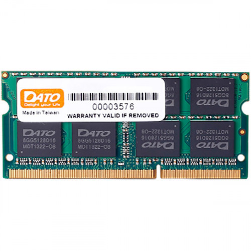Пам'ять DDR3-1600 8 Gb Dato SoDIMM - зображення 1