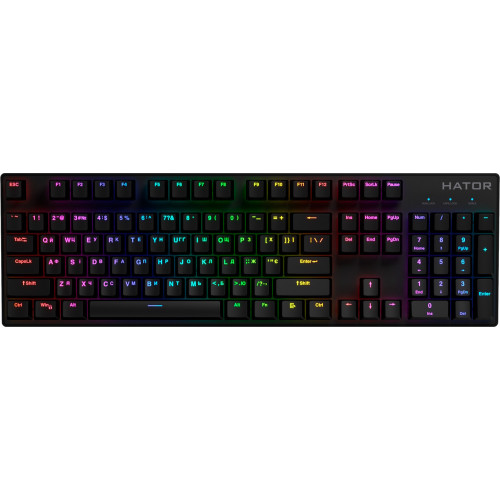 Клавіатура Hator Starfall RGB Pink switch Black (HTK-599) - зображення 1