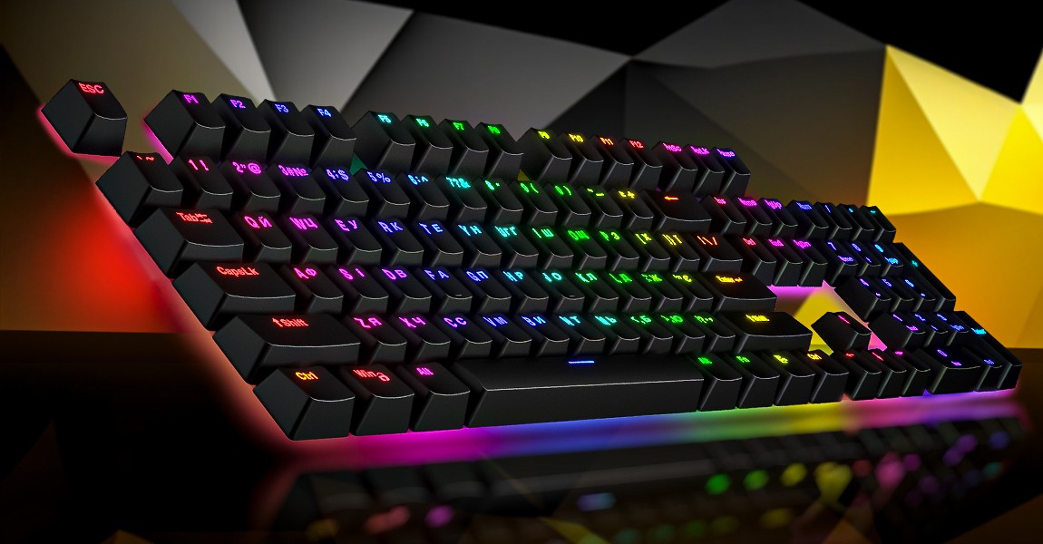 Клавіатура Hator Starfall RGB Pink switch Black (HTK-599) - зображення 7