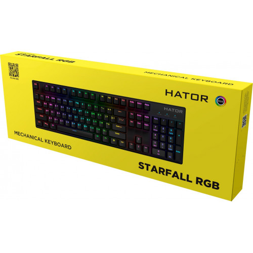 Клавіатура Hator Starfall RGB Pink switch Black (HTK-599) - зображення 5