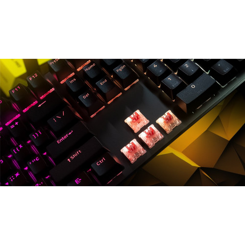 Клавіатура Hator Starfall RGB Pink switch Black (HTK-599) - зображення 8