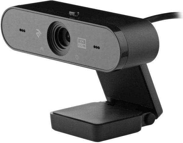 Вебкамера 2E WQHD 2К USB Black (2E-WC2K) - зображення 1