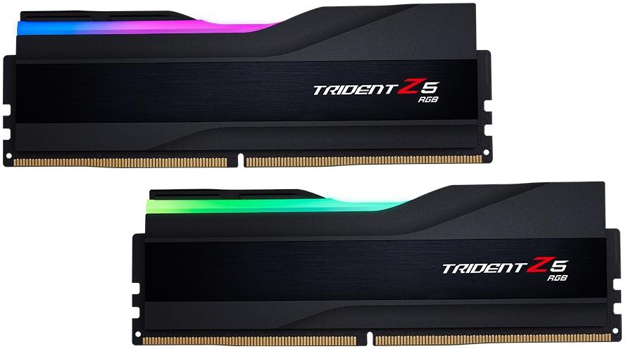 Пам'ять DDR5 RAM_64Gb (2x32Gb) 6400Mhz G.Skill Trident Z5 RGB (F5-6400J3239G32GX2-TZ5RK) - зображення 1