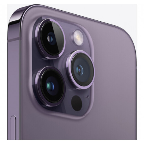 Смартфон Apple iPhone 14 Pro 256Gb Purple (MQ1F3) - зображення 5