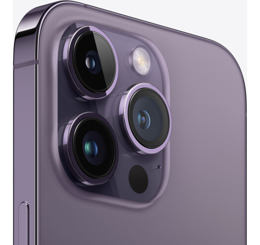 Смартфон Apple iPhone 14 Pro 256Gb Purple (MQ1F3) - зображення 5