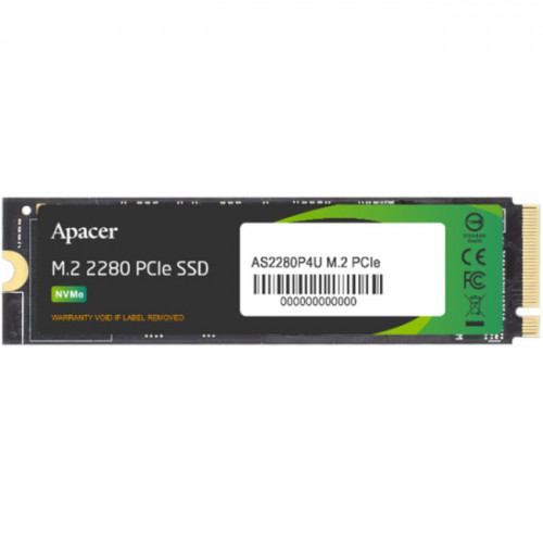 Накопичувач SSD NVMe M.2 512GB Apacer AS2280P4U (AP512GAS2280P4U-1) - зображення 1