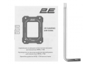 Рамка для сокета 2E Gaming Air Cool SCPB-LGA1700, Aluminum, Black - зображення 4