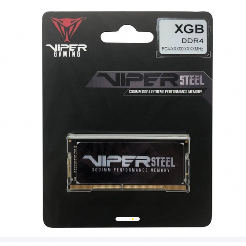 Пам'ять DDR4-3200 16 Gb Patriot Viper Steel 3200MHz SoDIMM - зображення 4