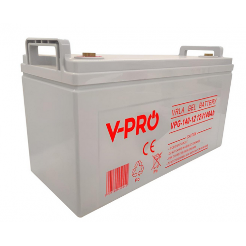 Акумуляторна батарея VOLT Akumulator GEL VPRO PREMIUM 12V 140Ah (6AKUGEL140) - зображення 2