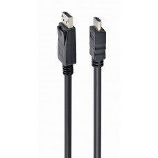 Кабель DisplayPort to HDMI, 5.0 м, Cablexpert (CC-DP-HDMI-5M)