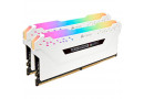 Пам'ять DDR4 RAM_16Gb (2x8Gb) 3600Mhz Corsair Vengeance RGB Pro White (CMW16GX4M2D3600C18W) - зображення 1