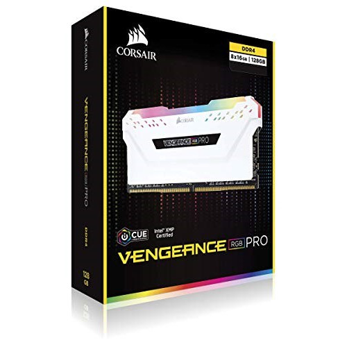 Пам'ять DDR4 RAM_16Gb (2x8Gb) 3600Mhz Corsair Vengeance RGB Pro White (CMW16GX4M2D3600C18W) - зображення 4