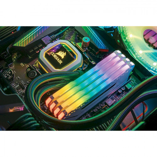 Пам'ять DDR4 RAM_16Gb (2x8Gb) 3600Mhz Corsair Vengeance RGB Pro White (CMW16GX4M2D3600C18W) - зображення 5