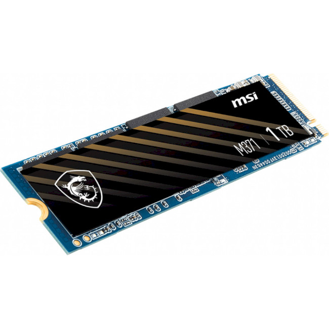 Накопичувач SSD NVMe M.2 1000GB MSI SPATIUM M371 (S78-440L870-P83) - зображення 1