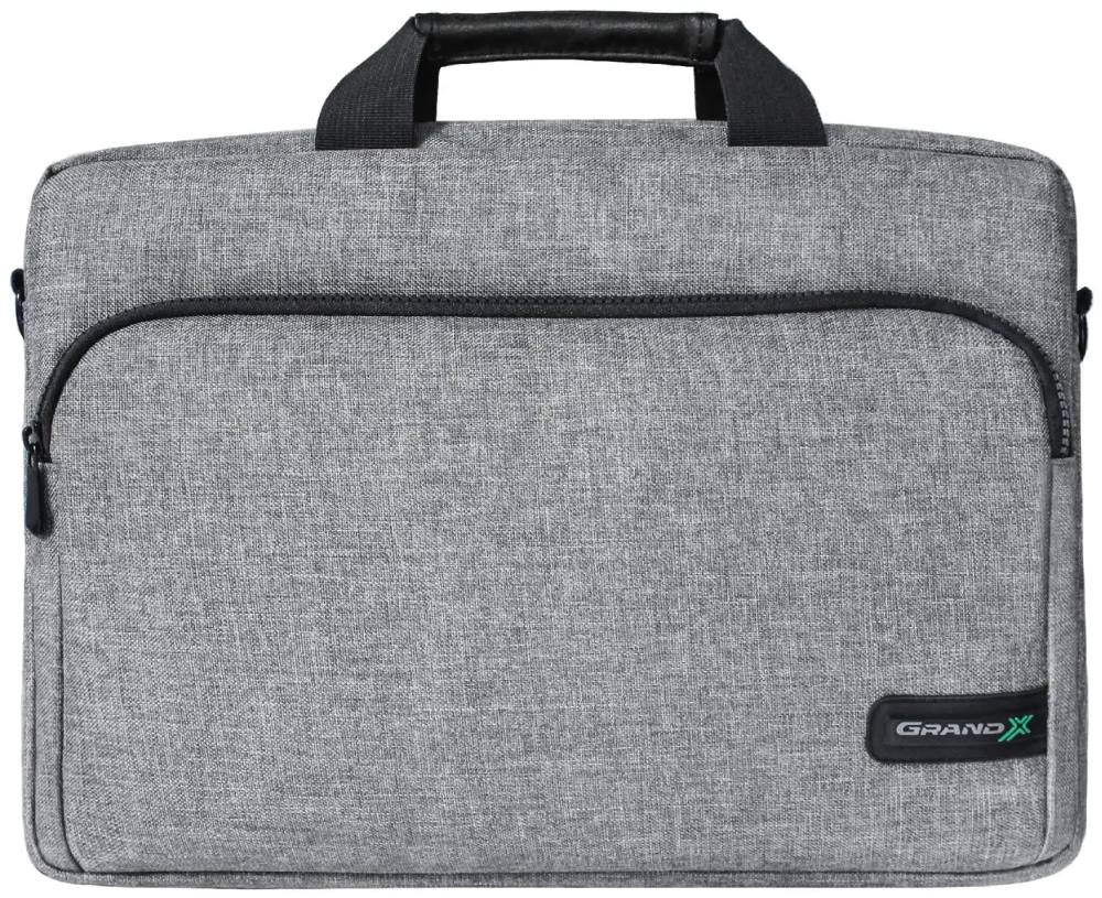 Сумка для ноутбука 15.6 Grand-X SB-149G Soft pocket Grey - зображення 2