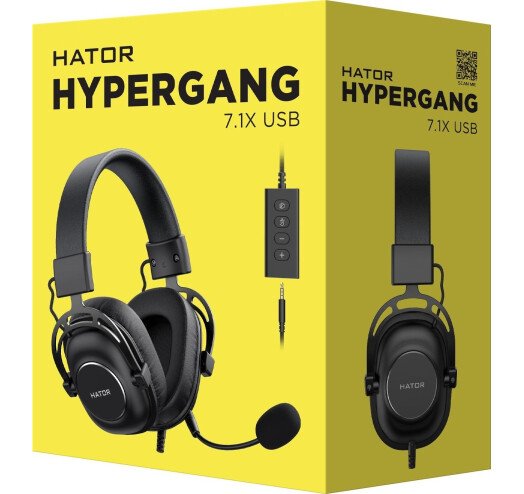 Гарнітура Hator Hypergang 7.1X USB (HTA-844) - зображення 7